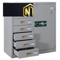 Tủ sắt sơn tĩnh điện 2 khoang TU88-7D